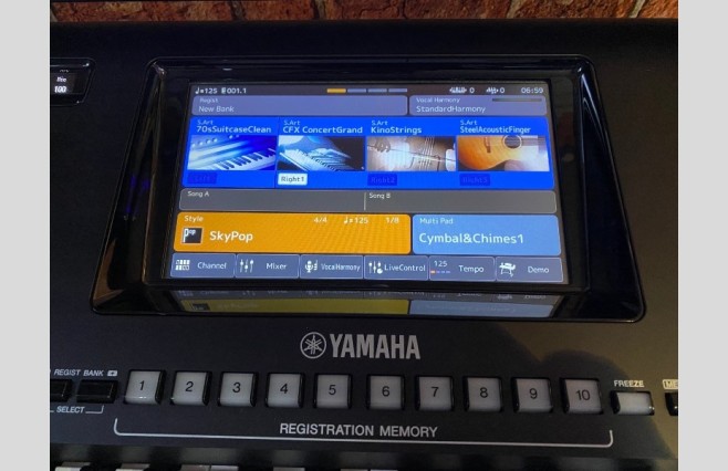 Used Yamaha Genos 76 Note Keyboard Only - Image 4